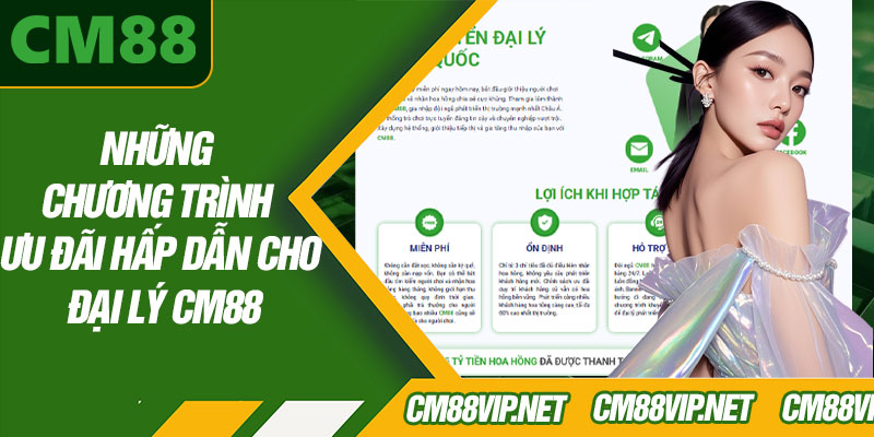 Những Chương Trình Ưu Đãi Hấp Dẫn Cho Đại Lý CM88
